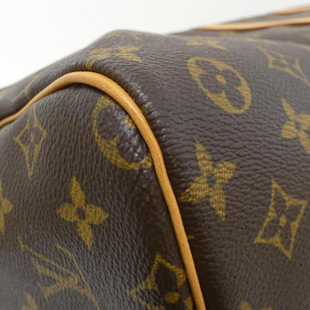 LOUIS VUITTON Authentic Brown Monogram Keepall 60 Boston Bag - Picture 2 of 8